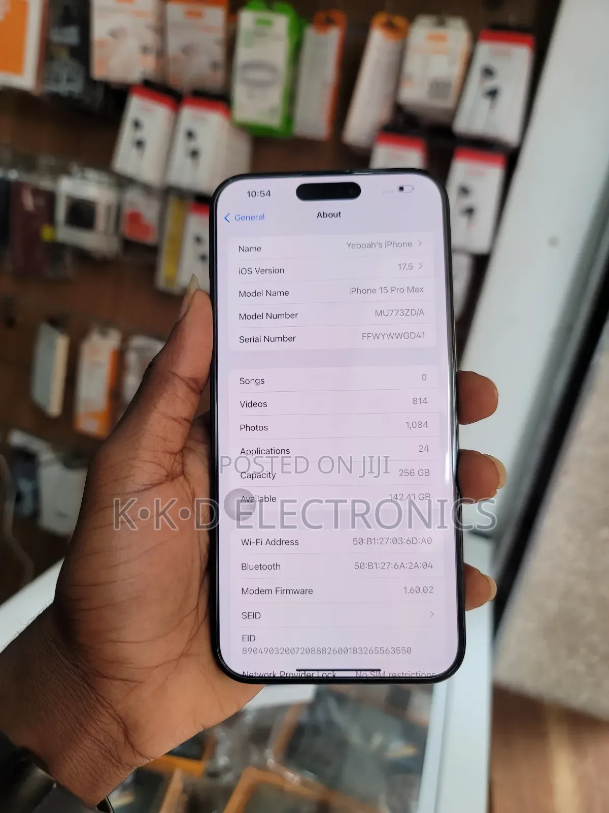Apple iPhone 15 Pro Max 256 GB Black