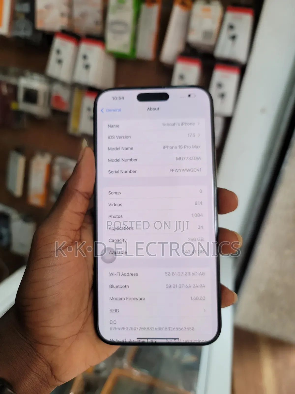 Apple iPhone 15 Pro Max 256 GB Black
