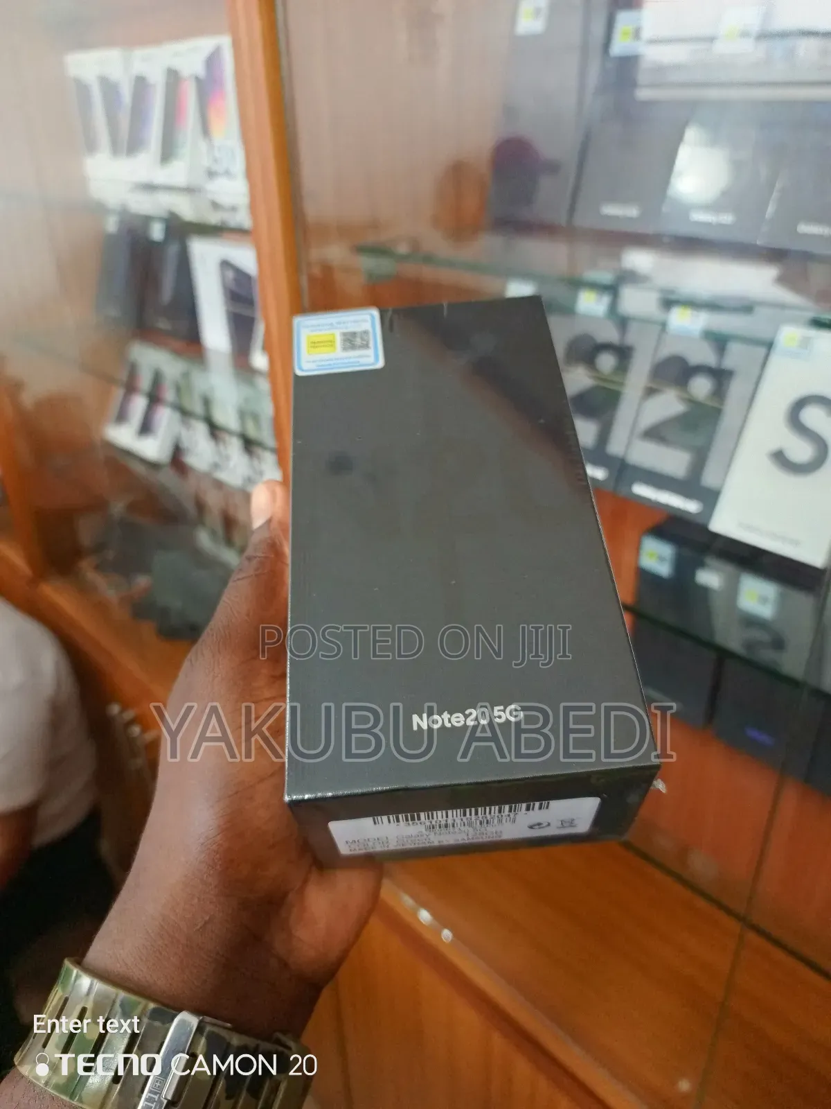 New Samsung Galaxy Note 20 5G 128 GB Black