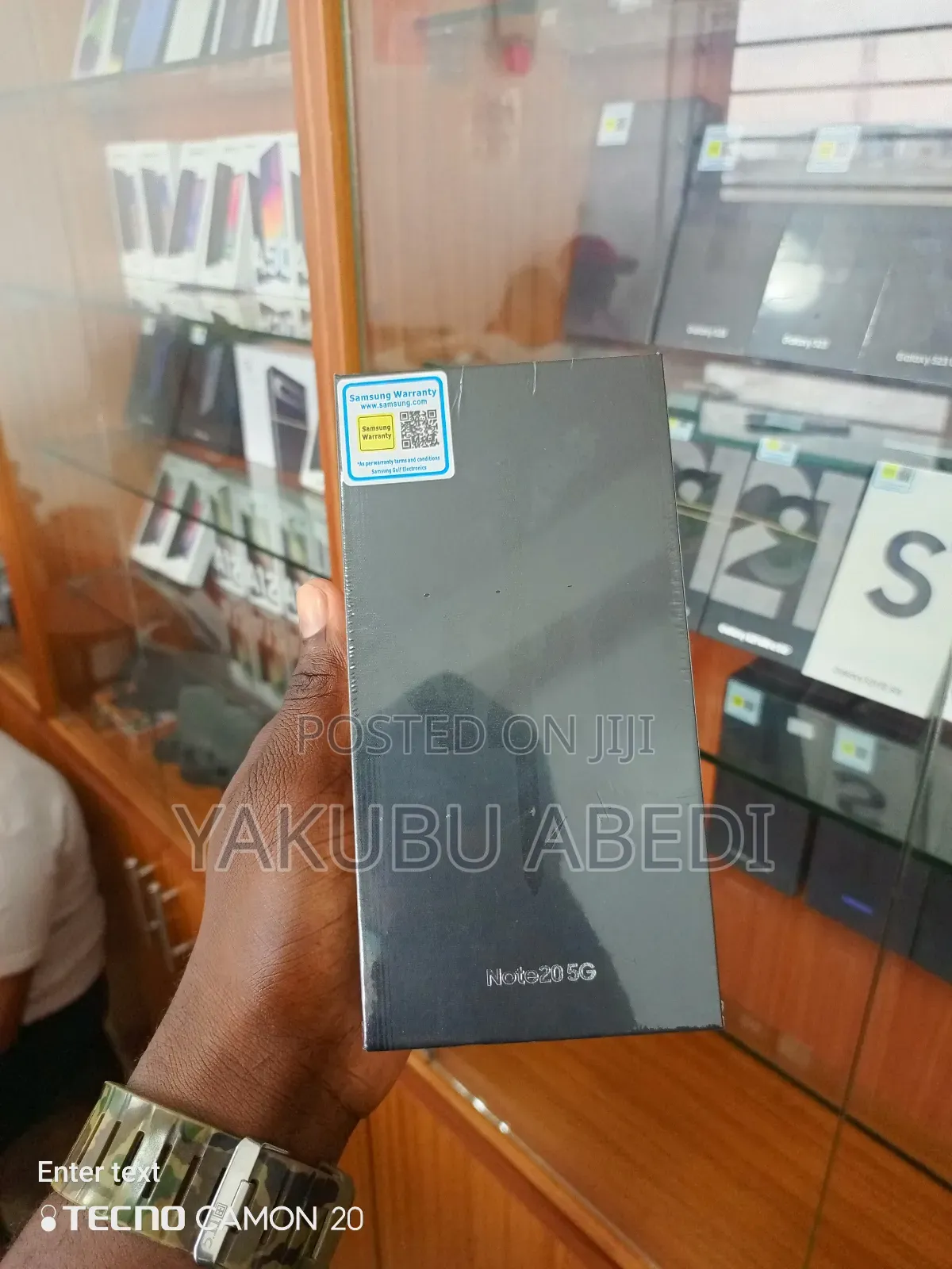New Samsung Galaxy Note 20 5G 128 GB Black