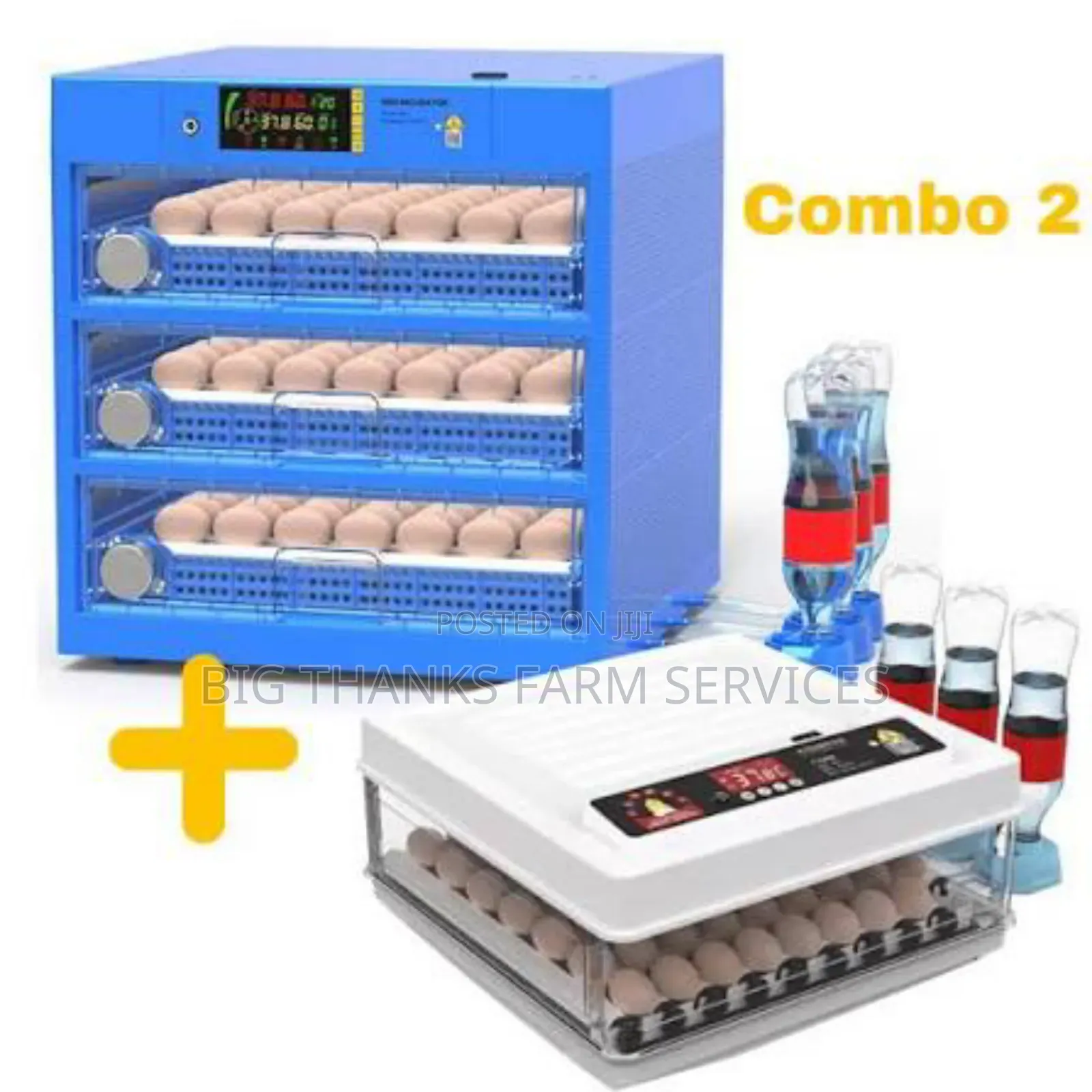 128 Egg Incubators, Dual Power