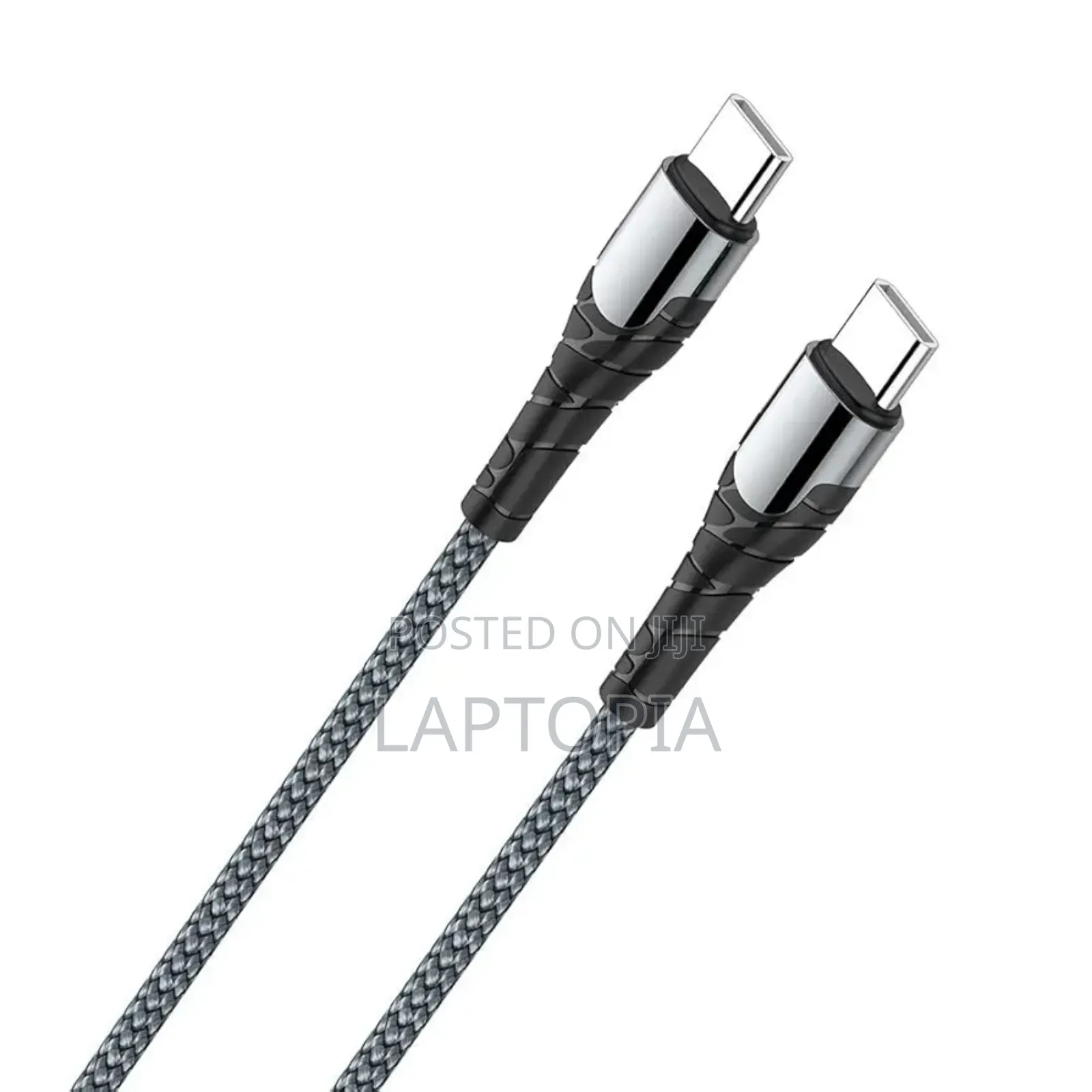 Type-C to Type-C Fast Charging Cable – 65w | 2m (Grey)