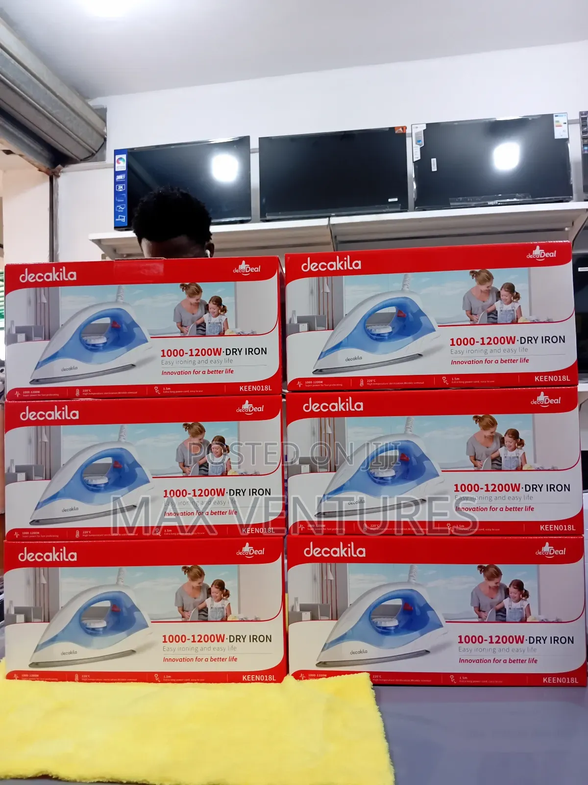 New in Box Press Iron Decakila