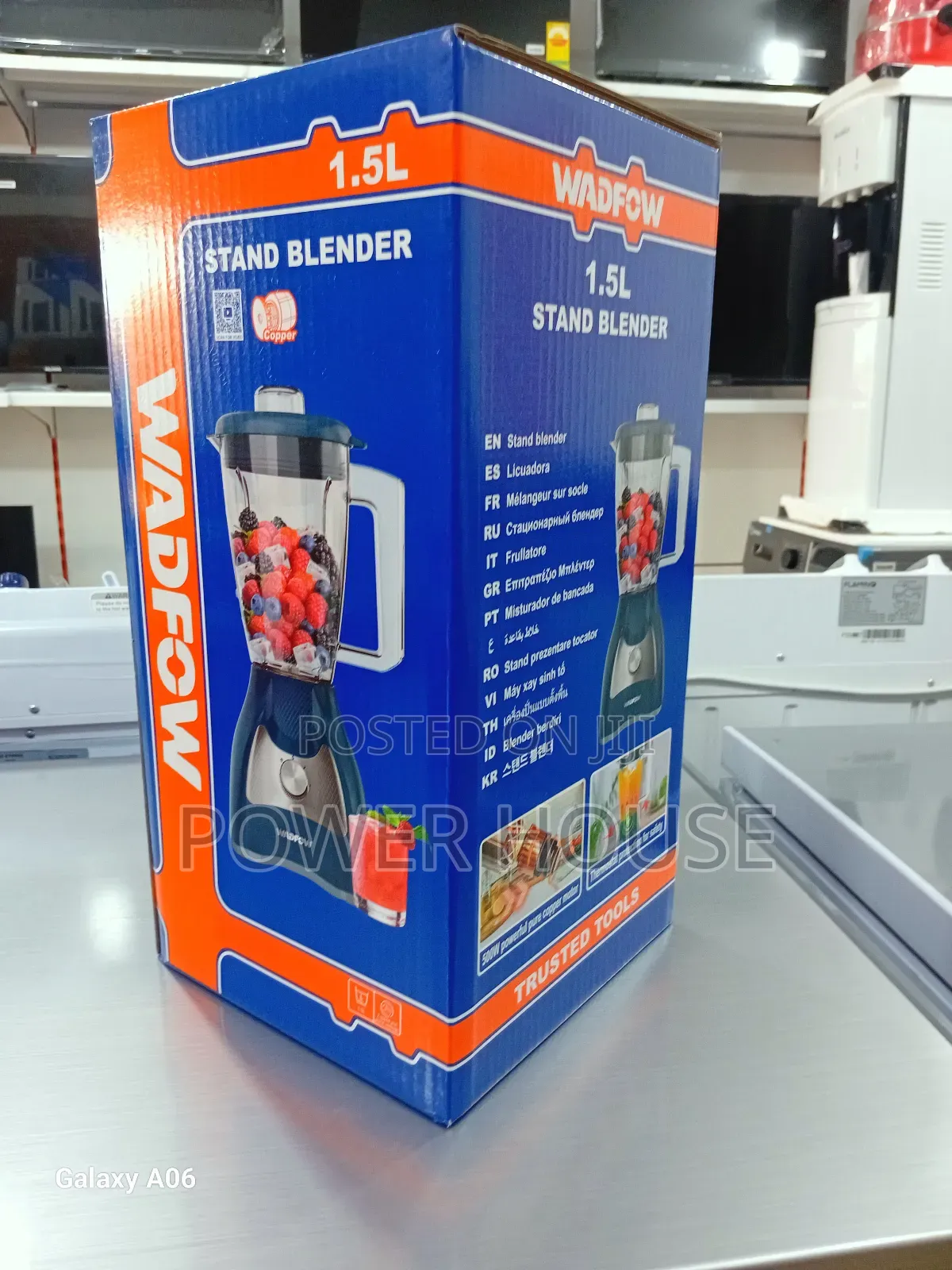 Quick Mix Wadfow 1.5l Stand Blender Electric Wadfow 1.5l Stand Blender
