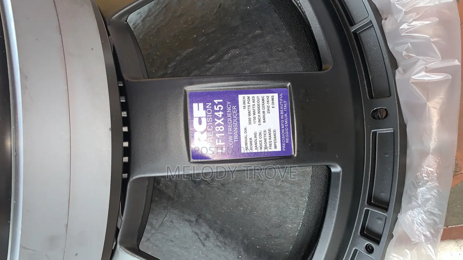 Rcf Naked Speaker (18 Inches)