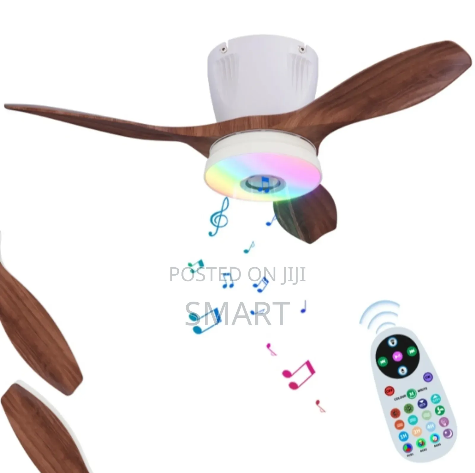 RGB Smart Home Music Led Fan Light