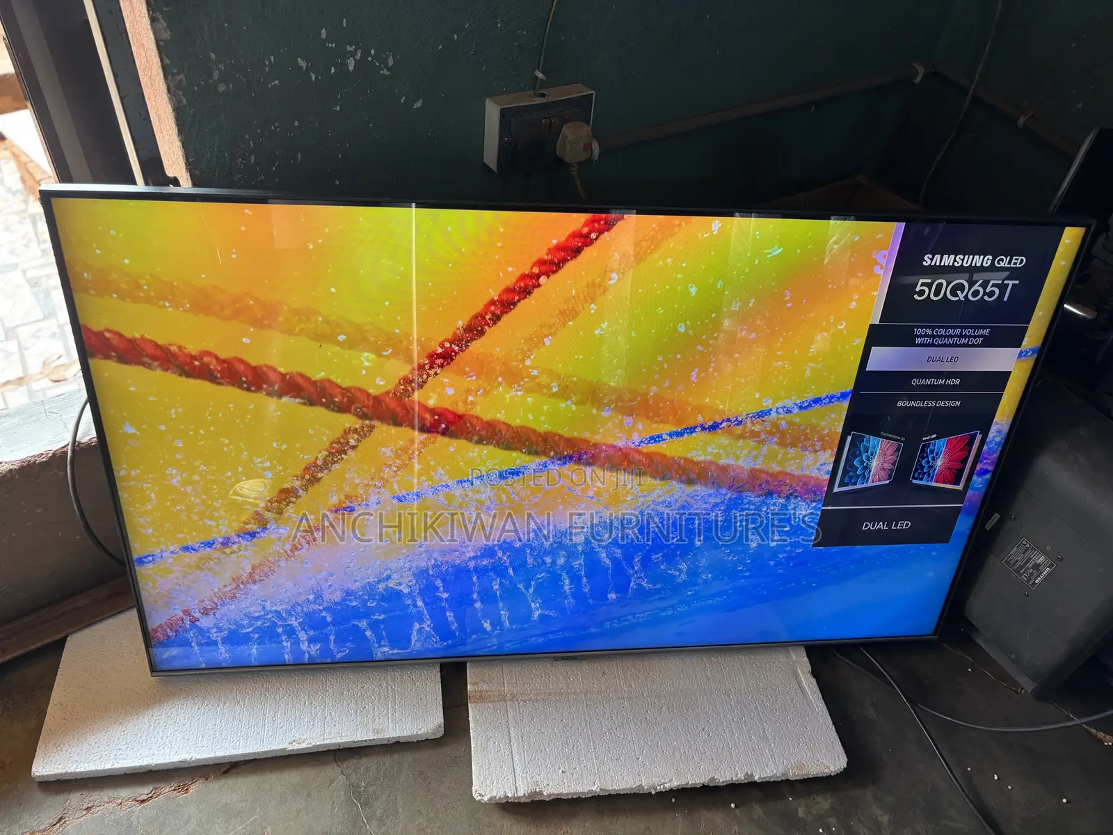 Samsung Qled 50 Inches Smart Digital Satellite Bluetooth Tv