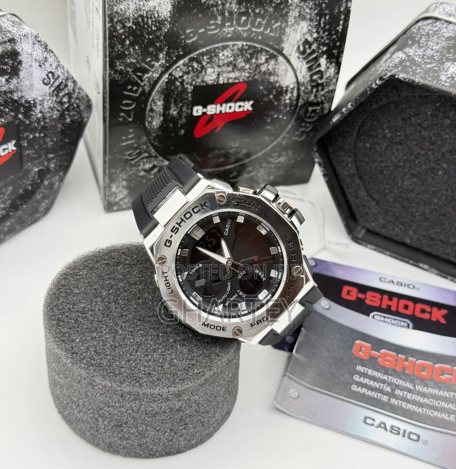 G-Shock Tough Timekeeper - Silver Black
