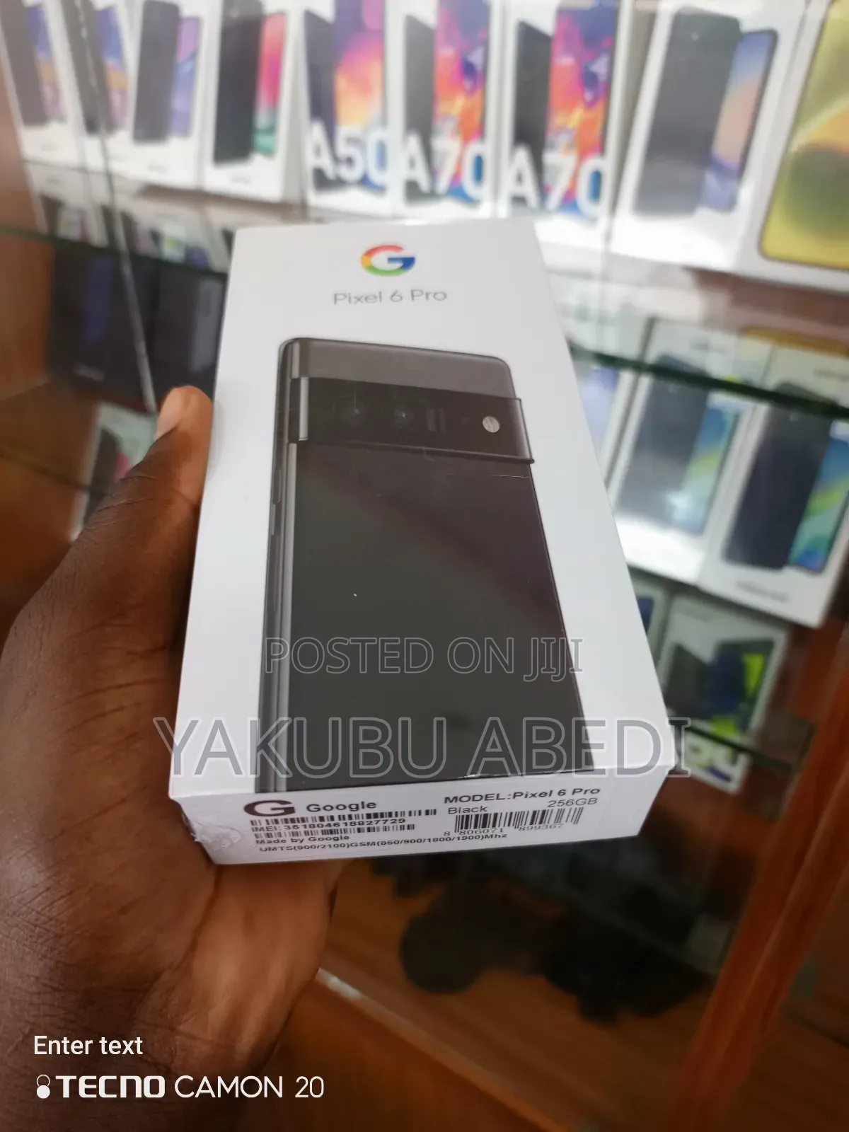 New Google Pixel 6 Pro 256 GB Black