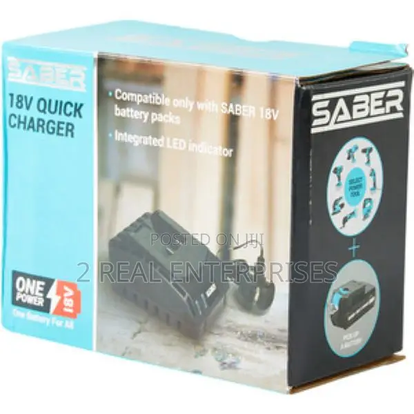 Saber 18v Drill Quick Charger