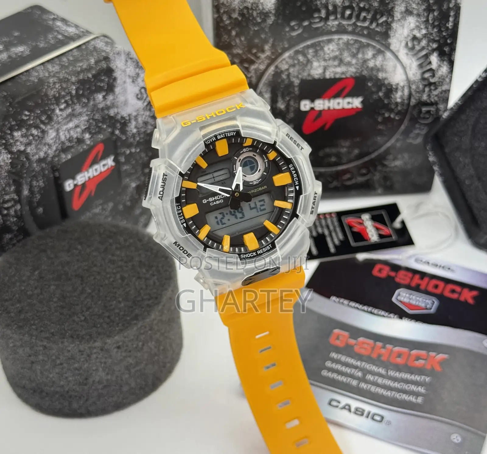 Casio G-Shock Analog-Digital Watch Available in 5 Beautiful Colors