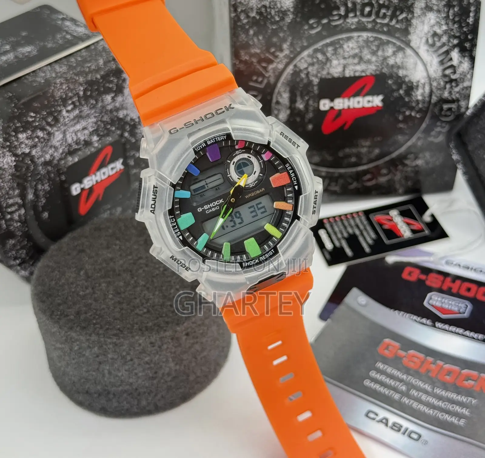 Casio G-Shock Analog-Digital Watch Available in 5 Beautiful Colors