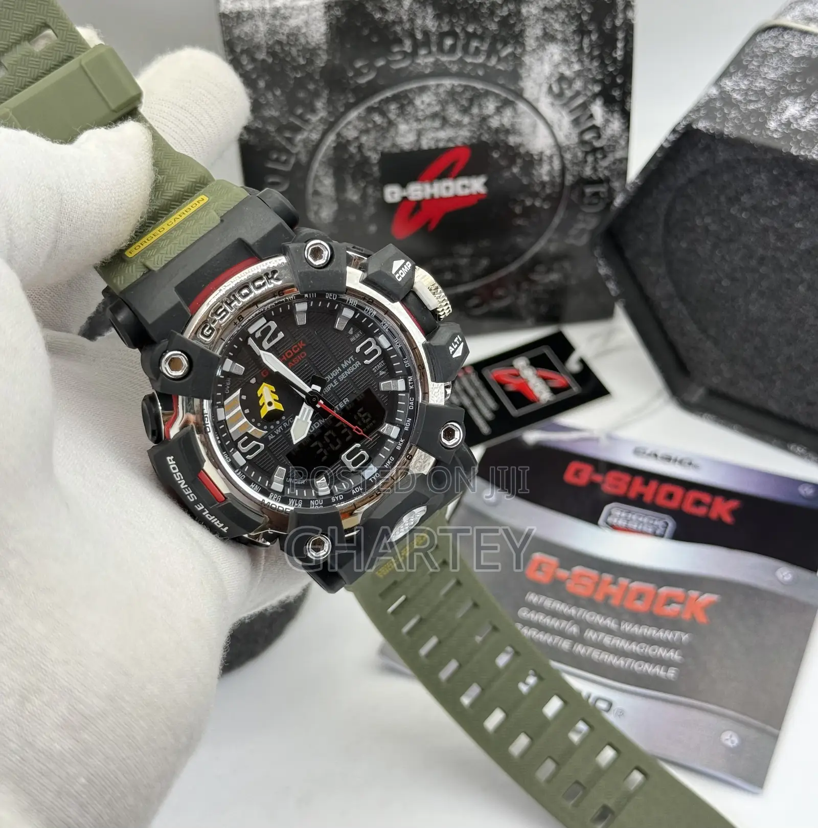 Casio G-Shock Analog-Digital Watch - Big Dial Sporty Design