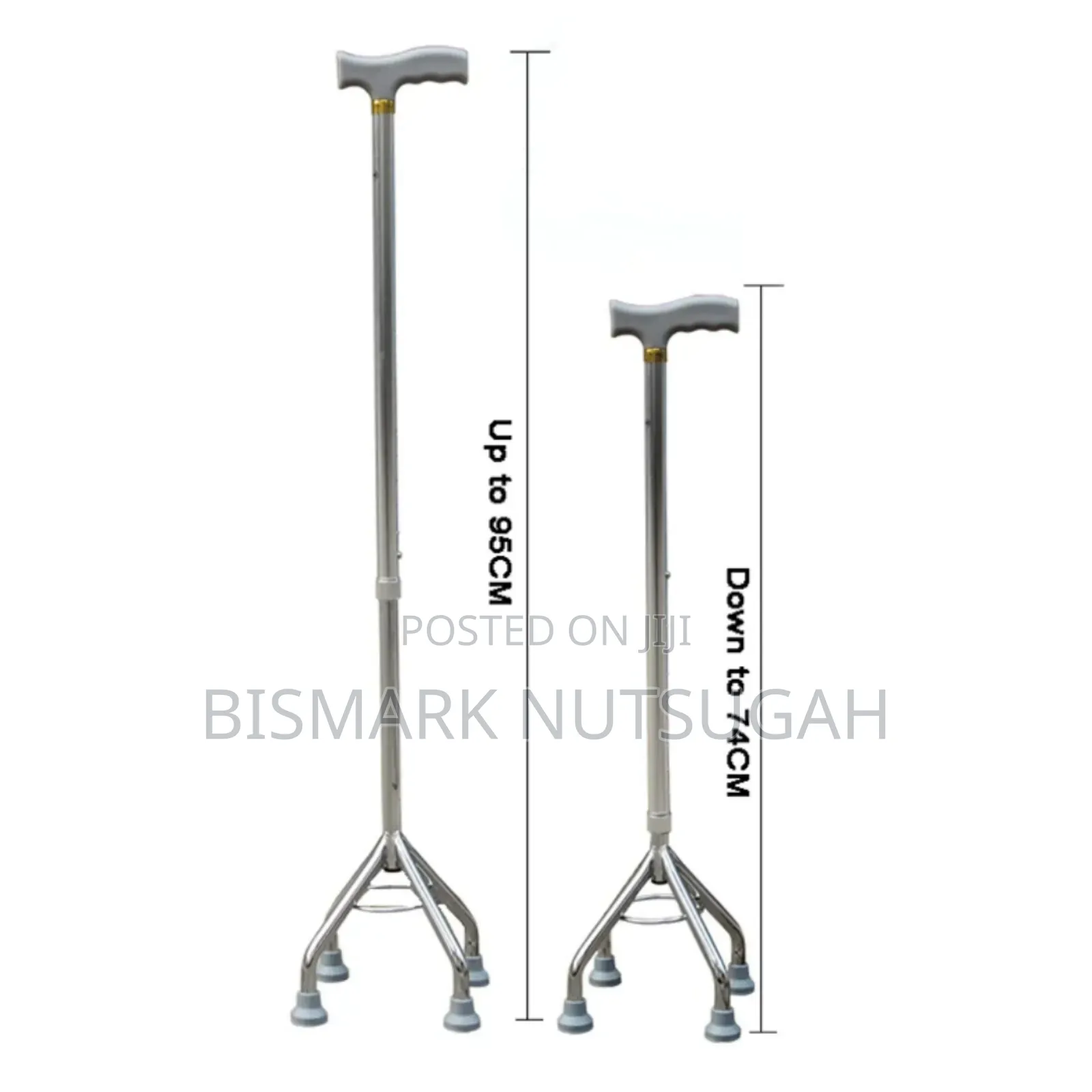Portable Four Stand Walking Stick