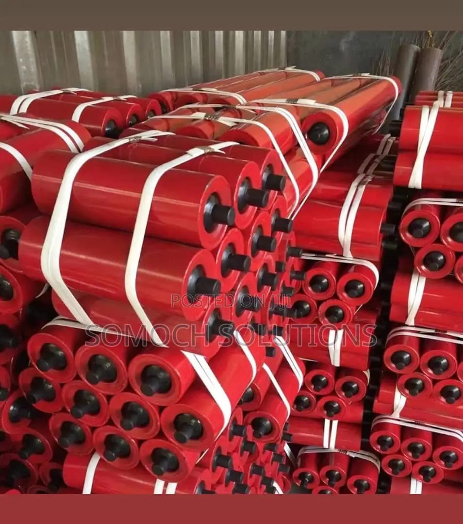 Conveyor Rollers Industrial Equipment Spares Quarry Construction Ghana