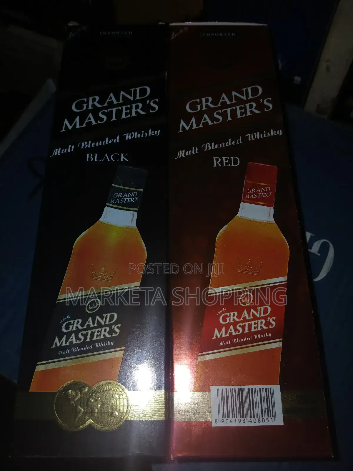 Grand Masters Whiskey 750ml
