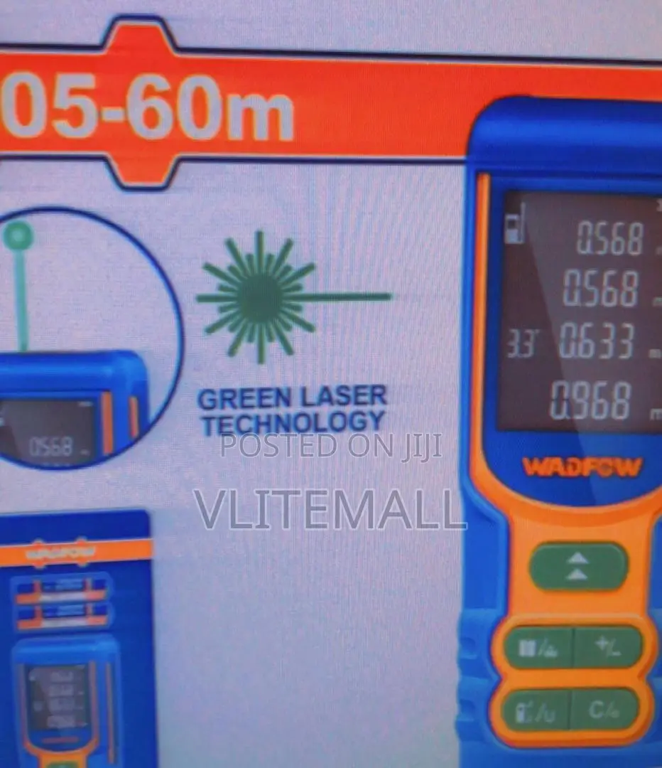Wadfow Laser Distance Detector Green Laser 60m - Wdl1526