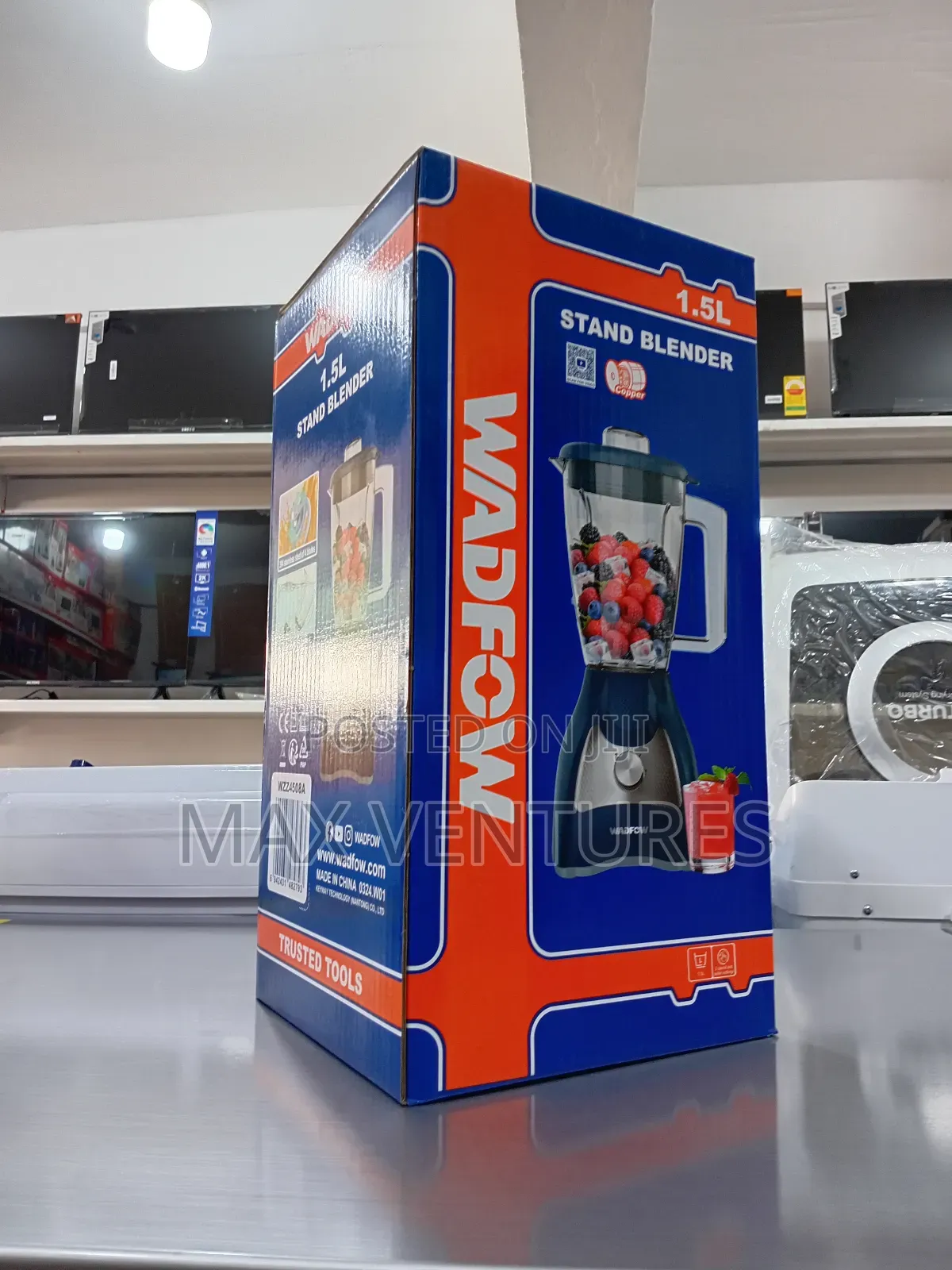 3 Blade Wadfow Stand Blender 1.5l