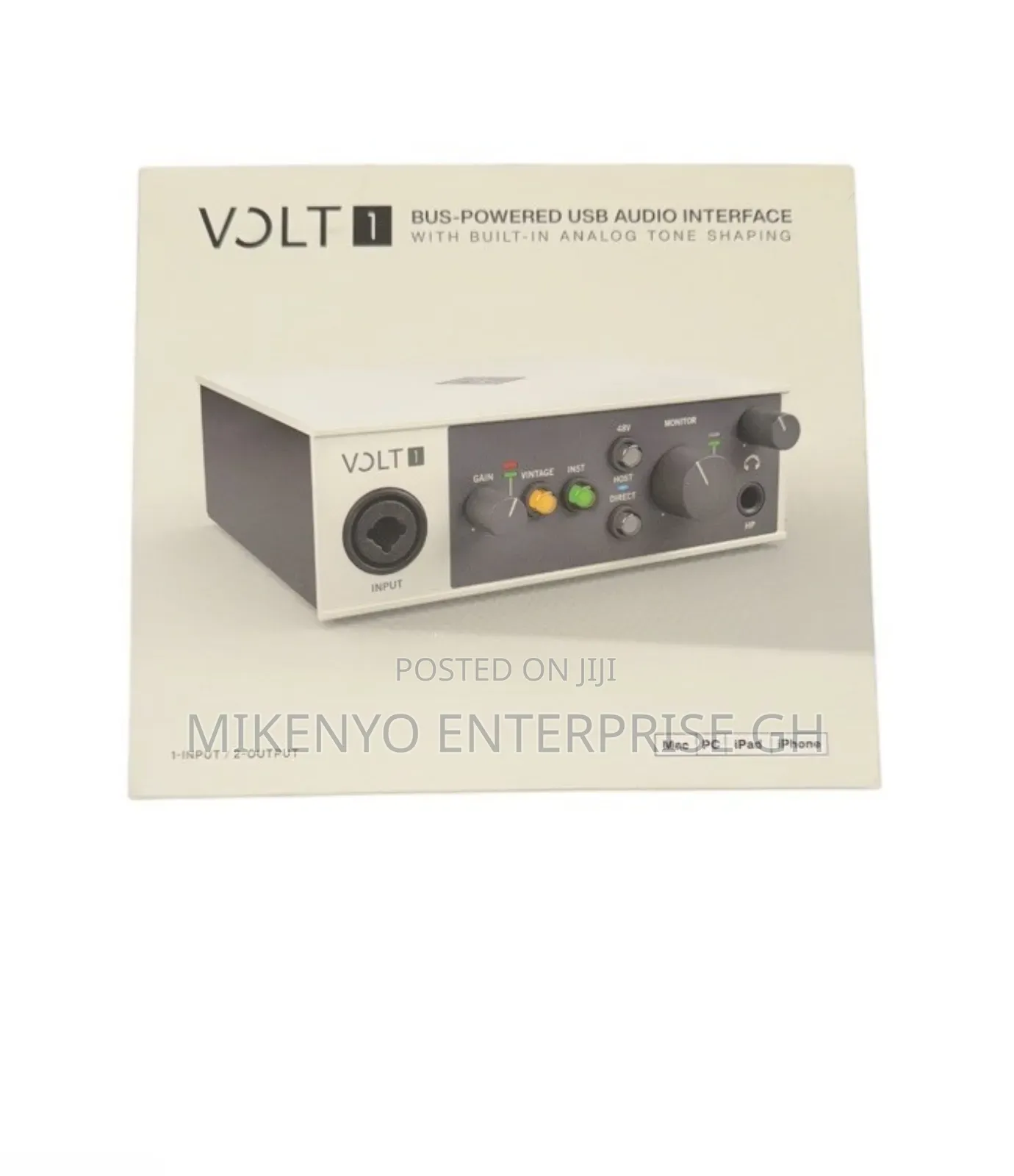 Uad Volt 1 Audio Interface