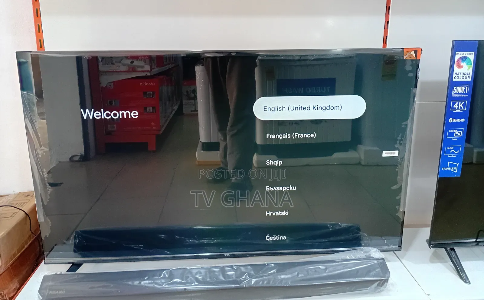 TCL 50" Smart Uhd Tv – Stunning Visuals