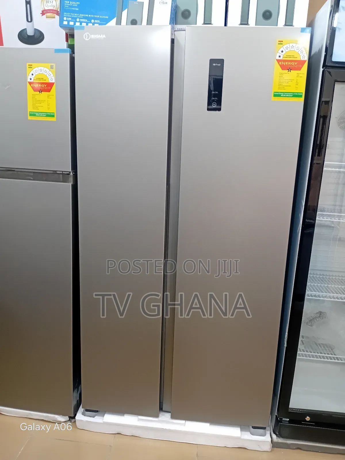 Sigma SSBSF-A550w 342l – Extra Large Durable Fridge
