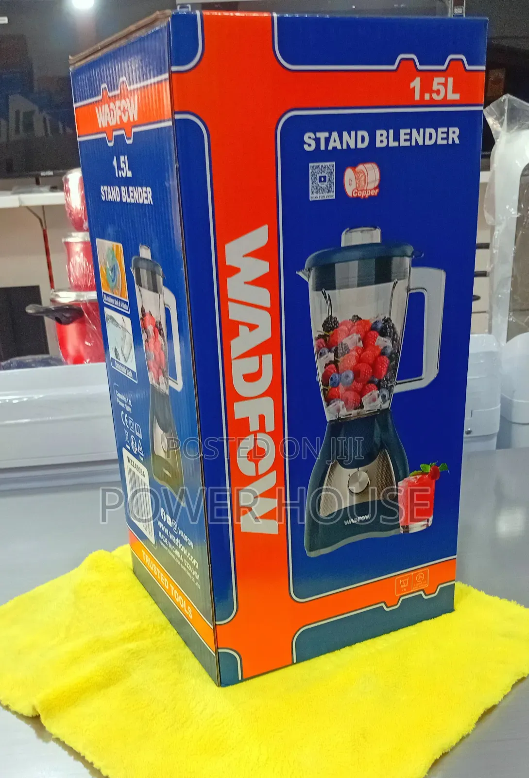 Silent Motion Wadfow 1.5l Stand Blender Electric Wadfow 1.5l Blender