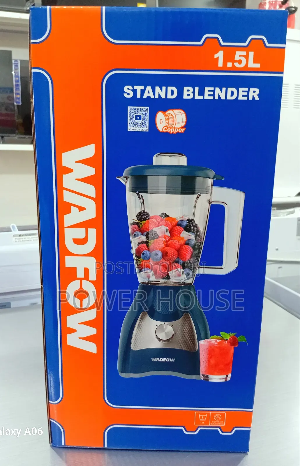 Neon Fade Wadfow 1.5l Stand Blender Electric Wadfow 1.5l Stand Blender