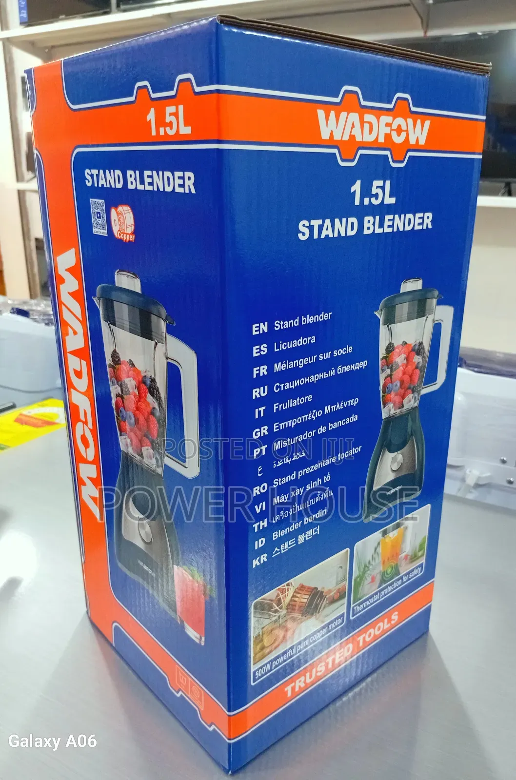 Deep Render Wadfow 1.5l Stand Blender Electric Wadfow 1.5l Blender