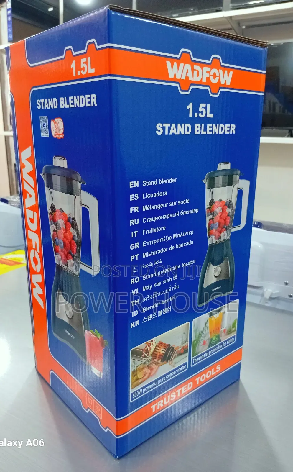 Void Light Wadfow 1.5l Stand Blender Electric Wadfow 1.5l Blender Cool