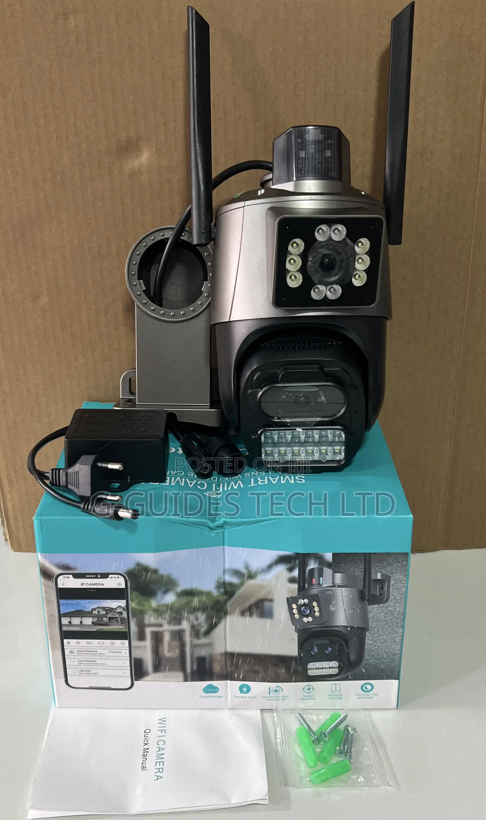 Ultra Wifi PTZ Dual-Lens Camera 6mp