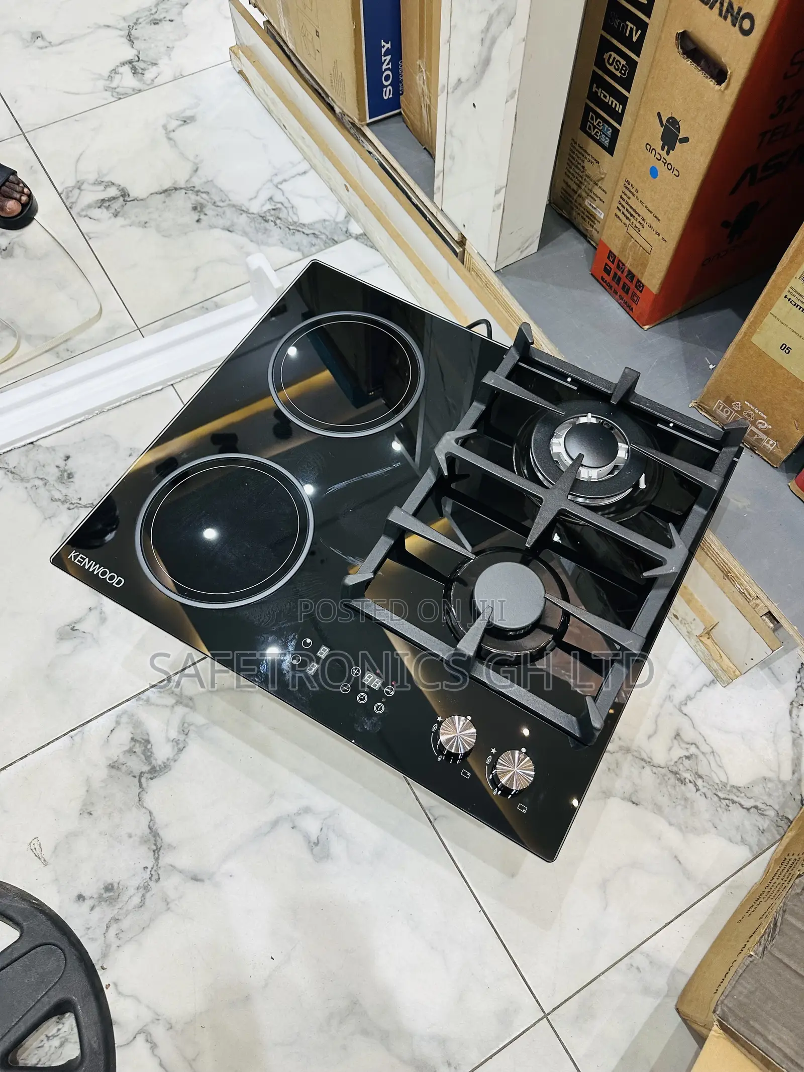 2-2 Stove Inbuilt Cooker Kenwood
