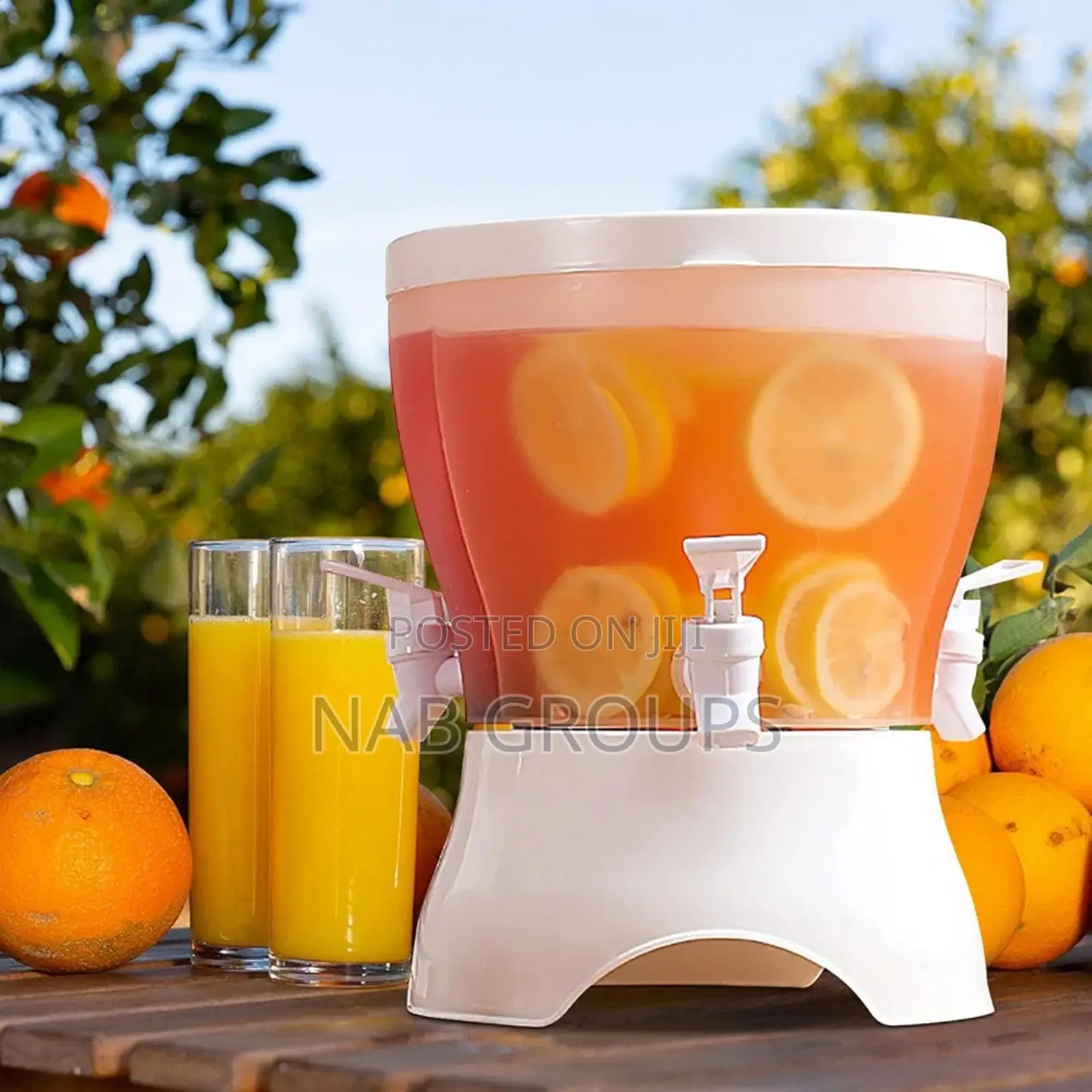 3 Compartment Juice Dispenser