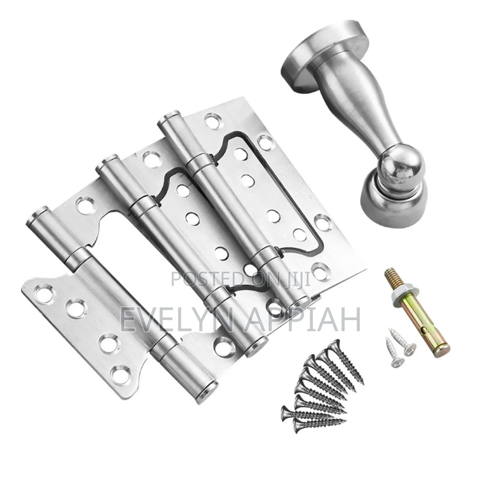 3pcs Door Hinges With Door Stopper