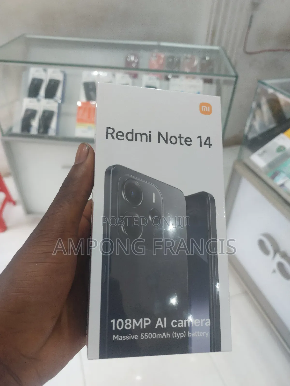 New Xiaomi Redmi Note 14 256 GB Black