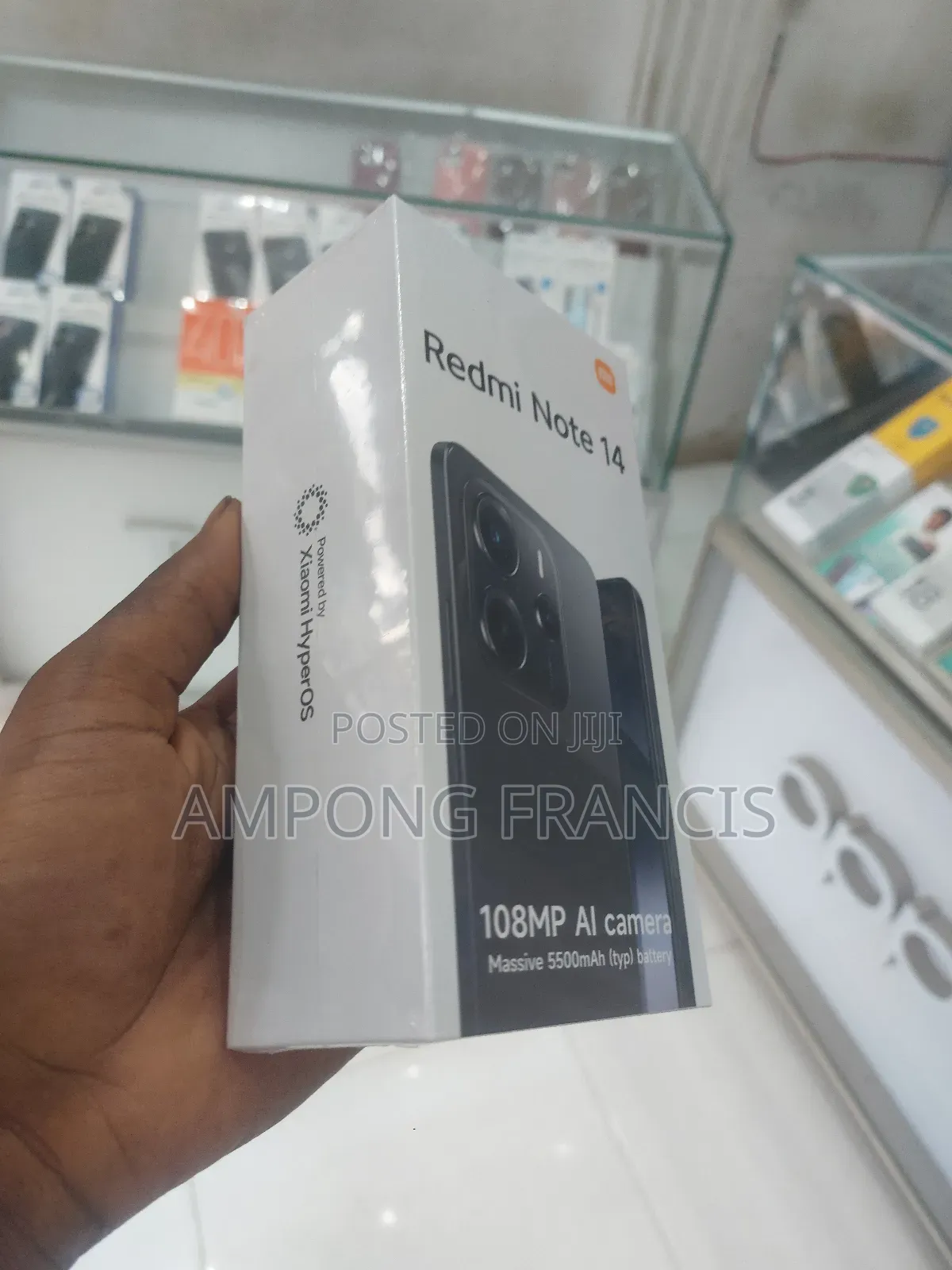 New Xiaomi Redmi Note 14 256 GB Black
