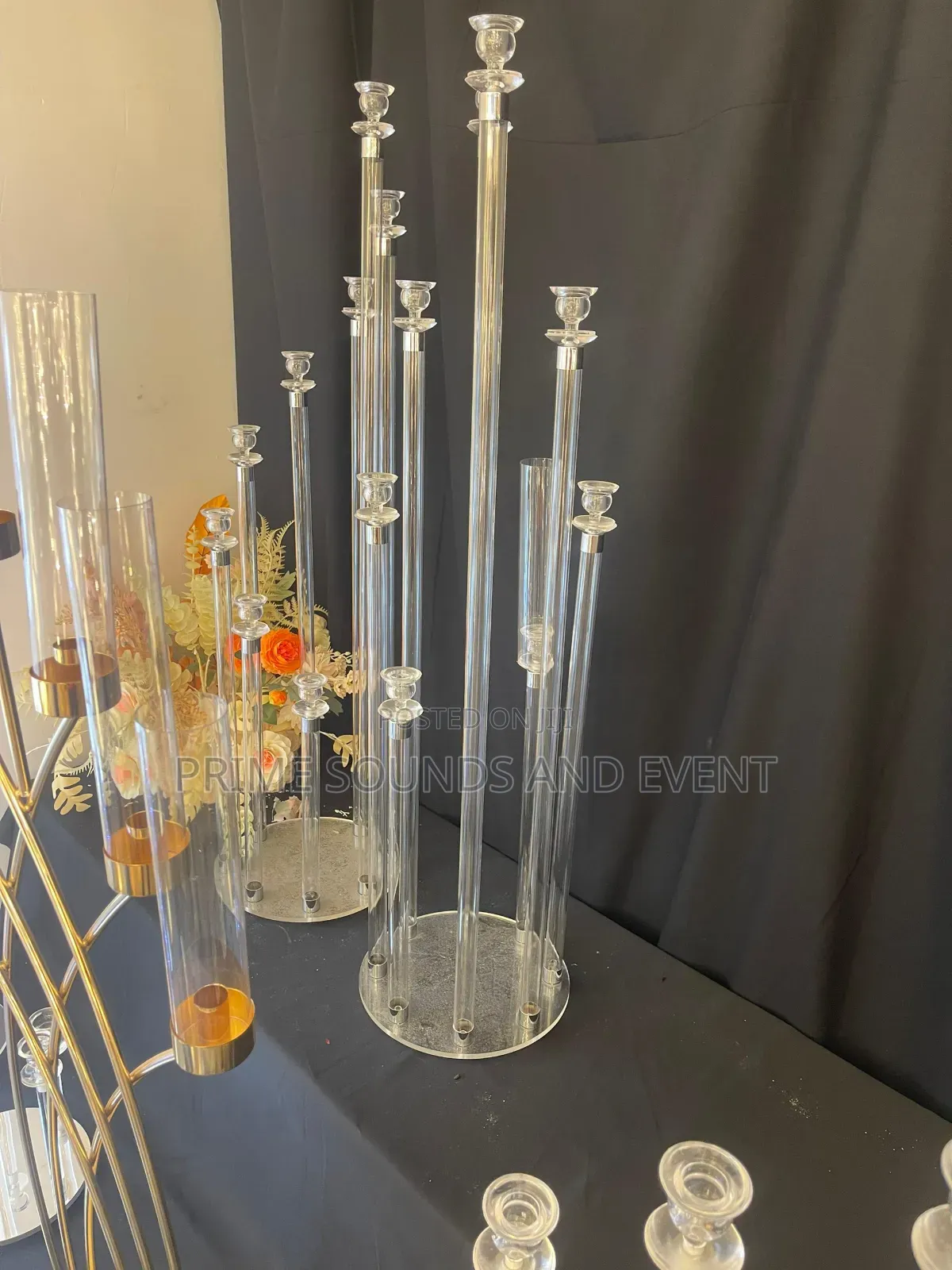 Acrylic Candelabra