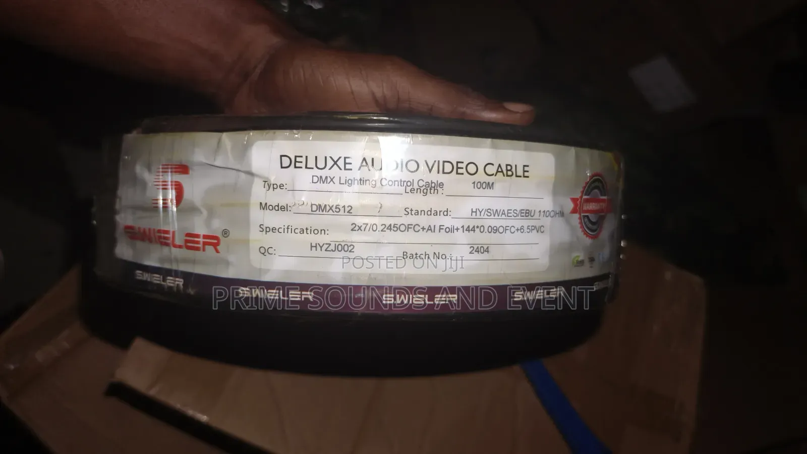 German DMX Cable