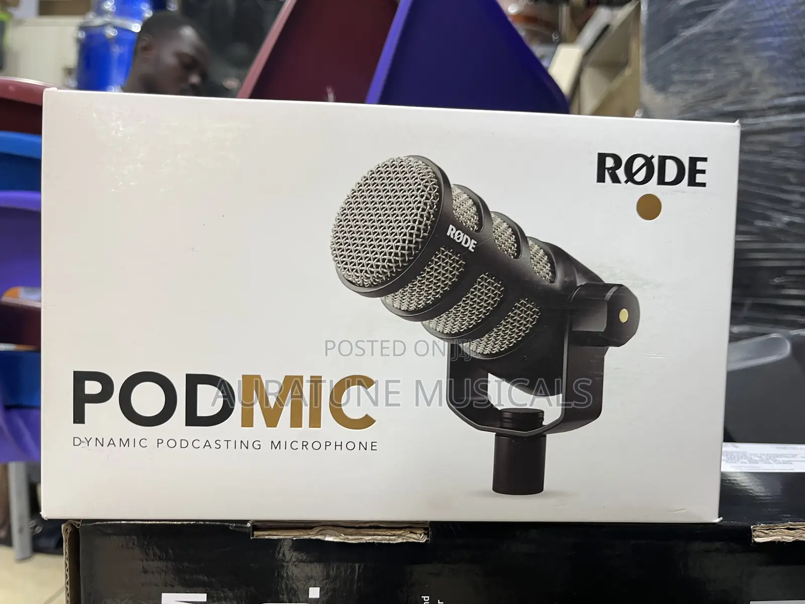 Rode Pod Mic Dynamic Podcasting Microphone
