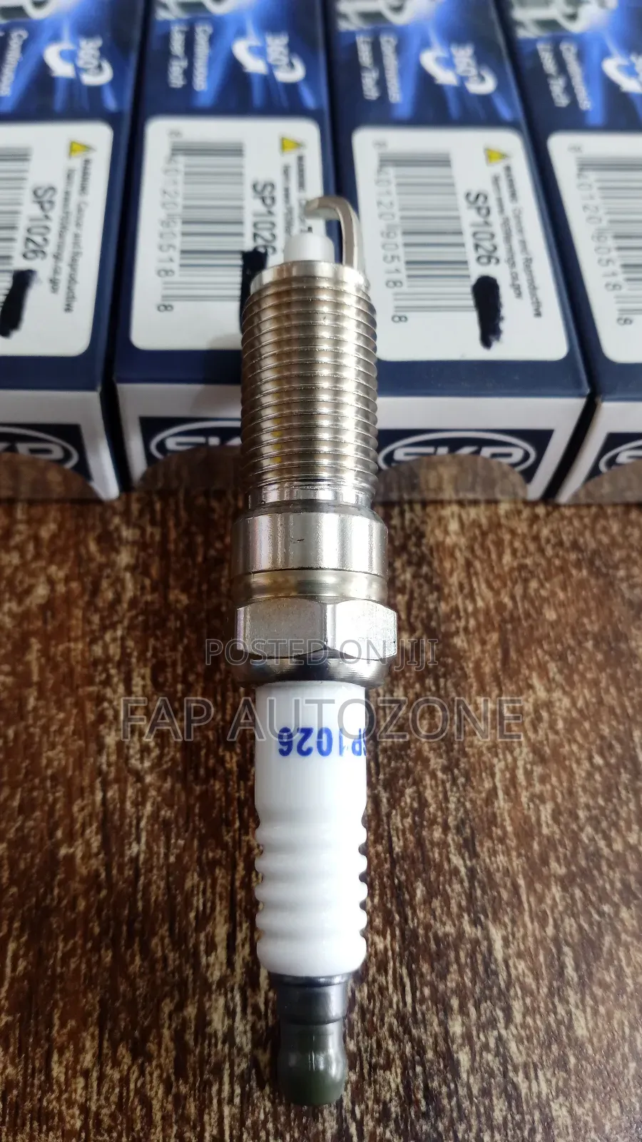 10582. Original SKP Iridium Spark Plugs for Various Cars From USA