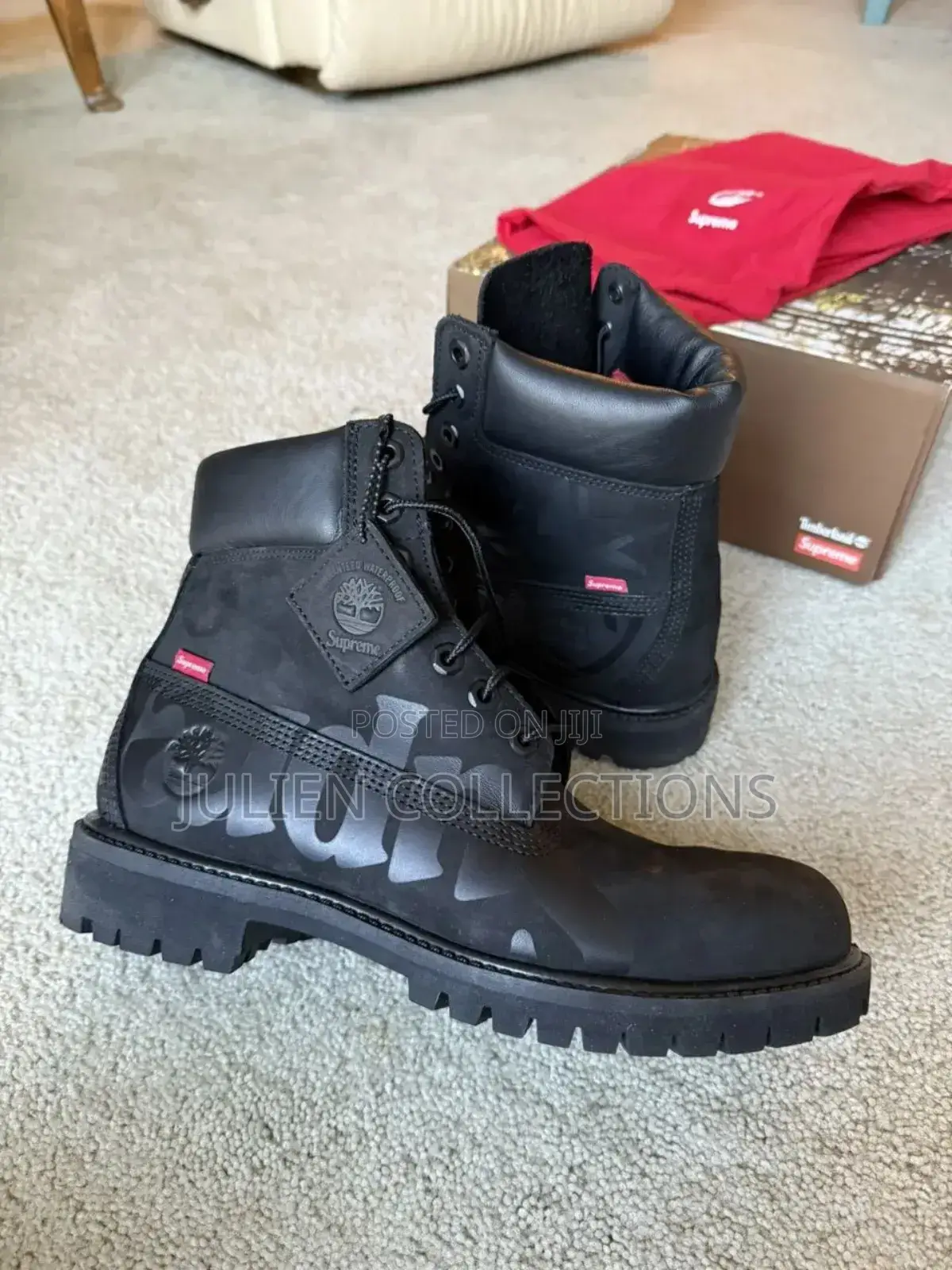 Original Timberland Supreme Tm Black