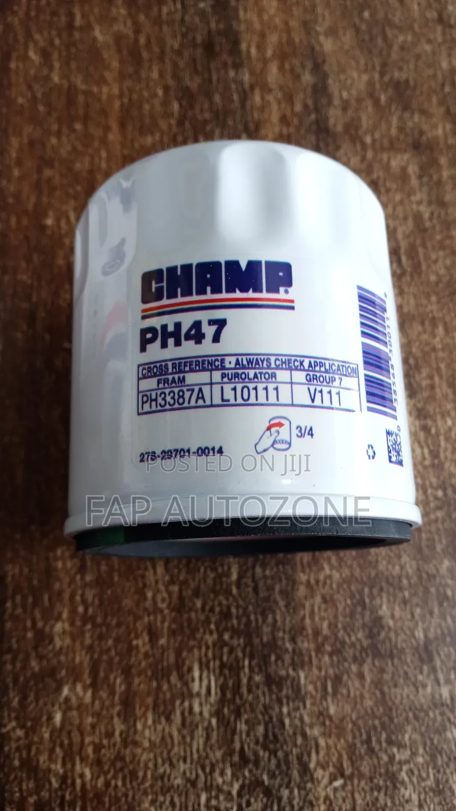 10590. Original Champ Oil Filter for Multiple Cars From Usa