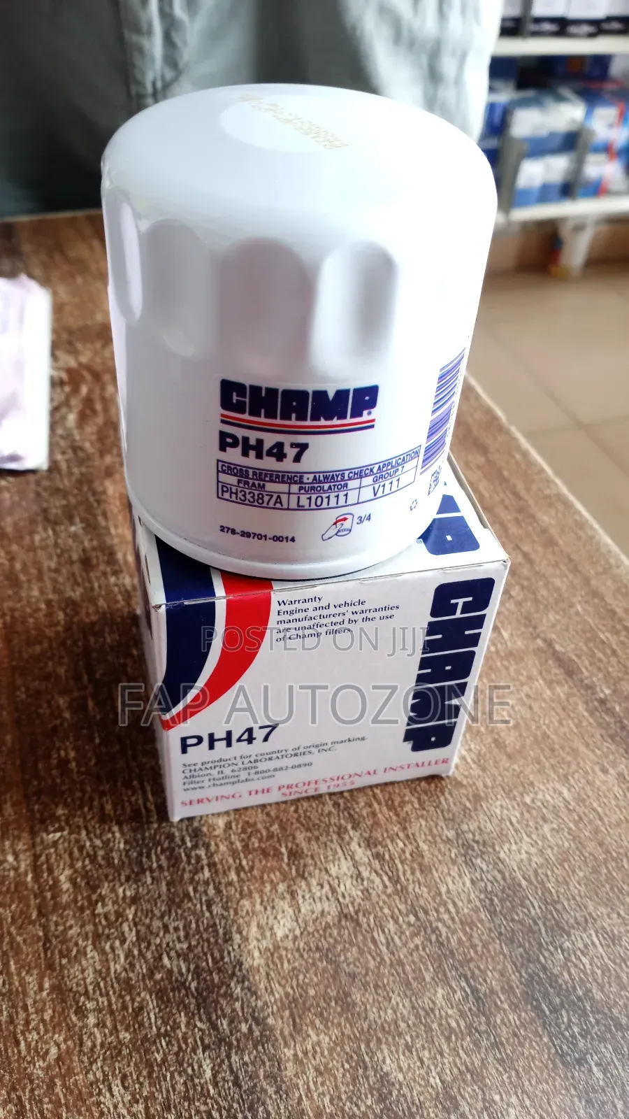 10590. Original Champ Oil Filter for Multiple Cars From Usa