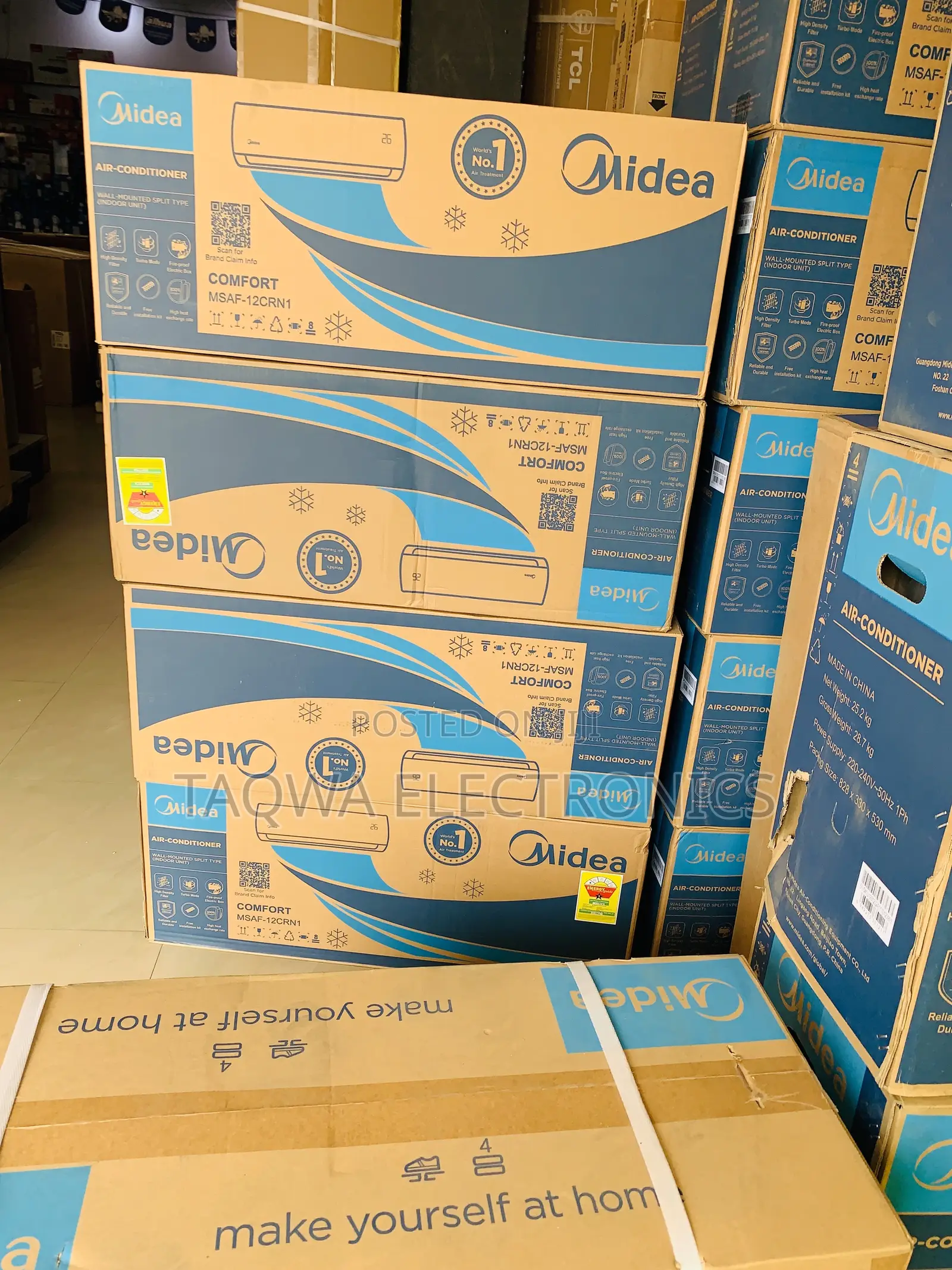 Suitable Midea Air Conditioner 1.5hp