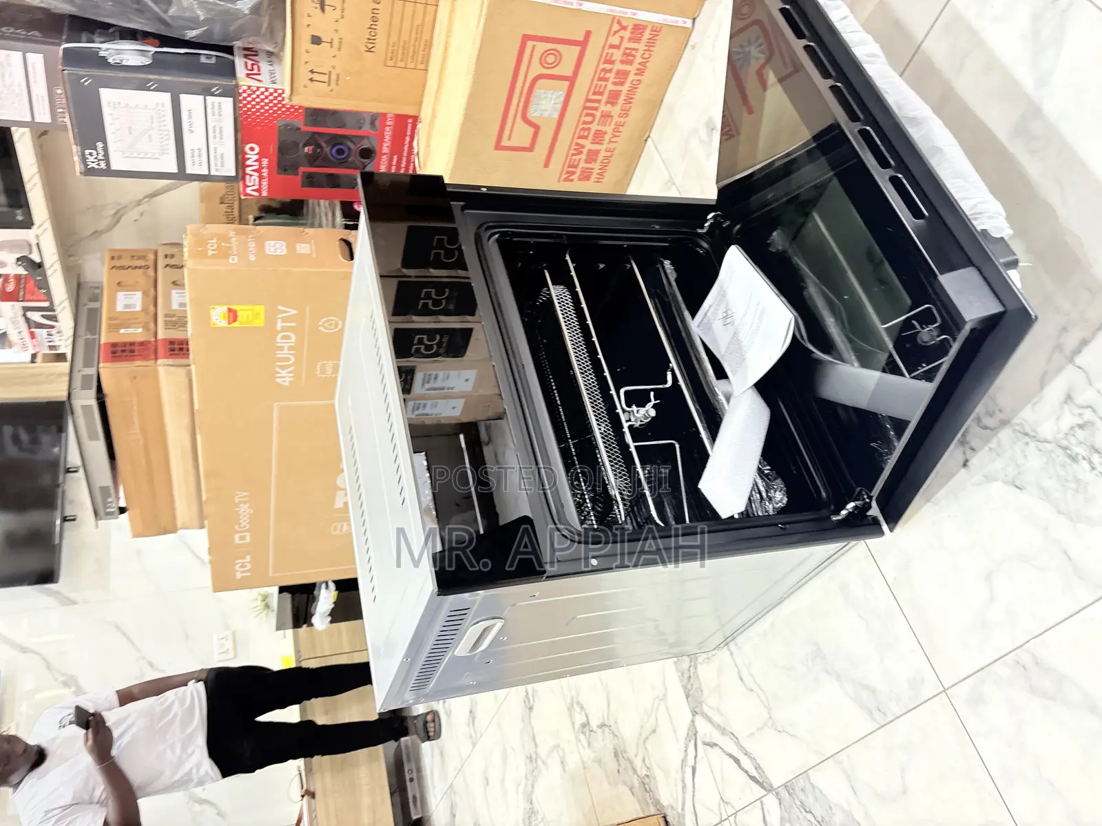Get Premium Kenwood 90cm Inbuilt Oven With Air Fryer 