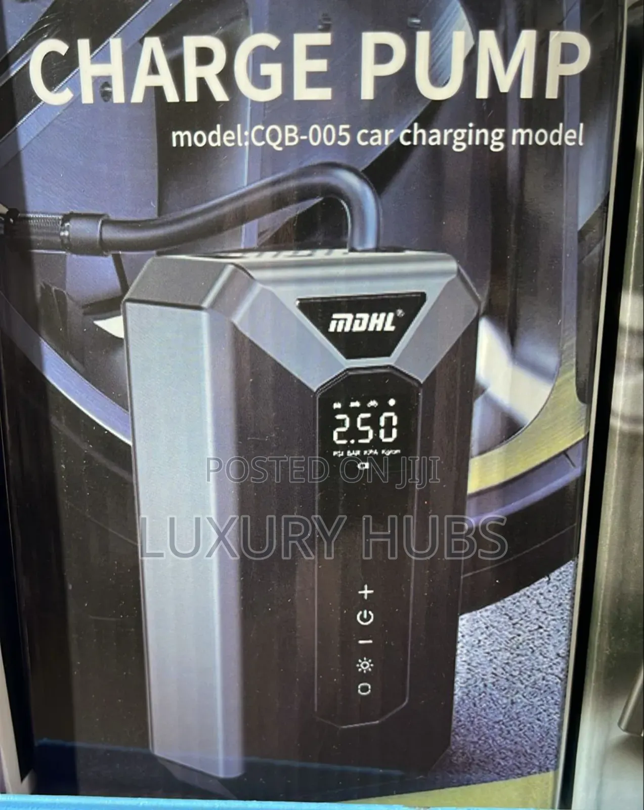 Mini Electric Digital Tyre Inflator Air Pump