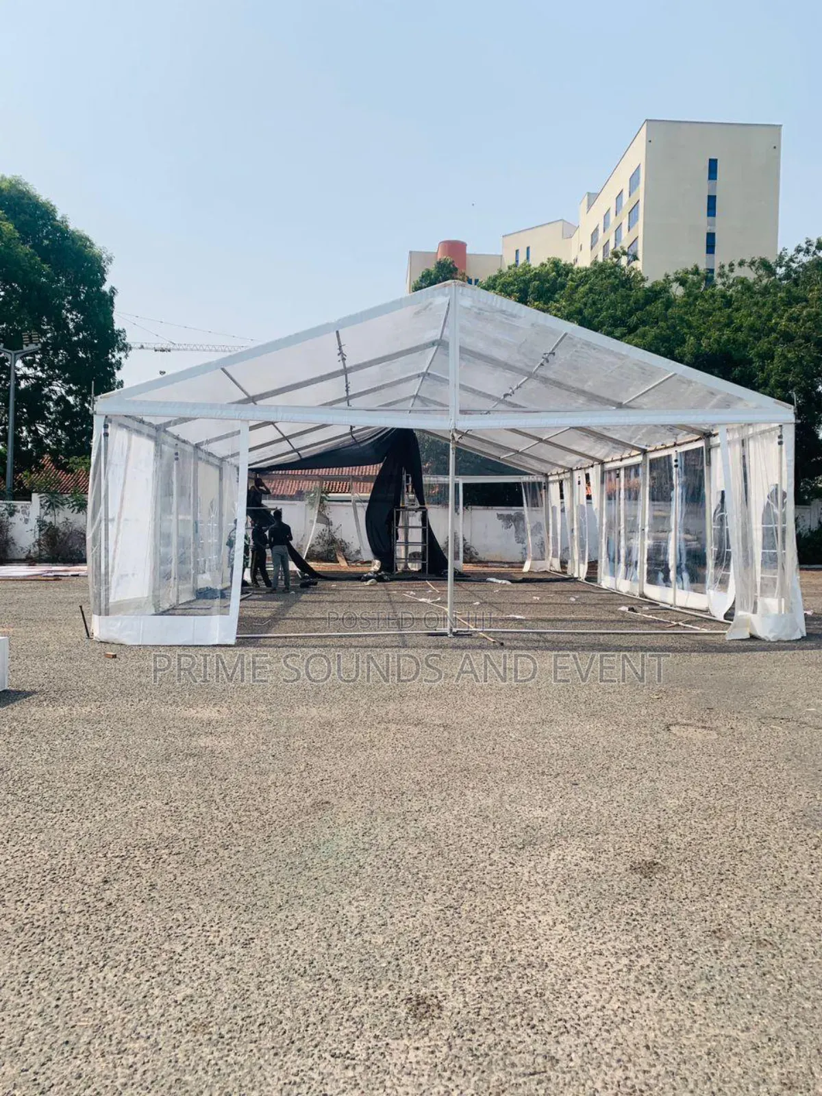 Marquee Herringbone Tent for Rent