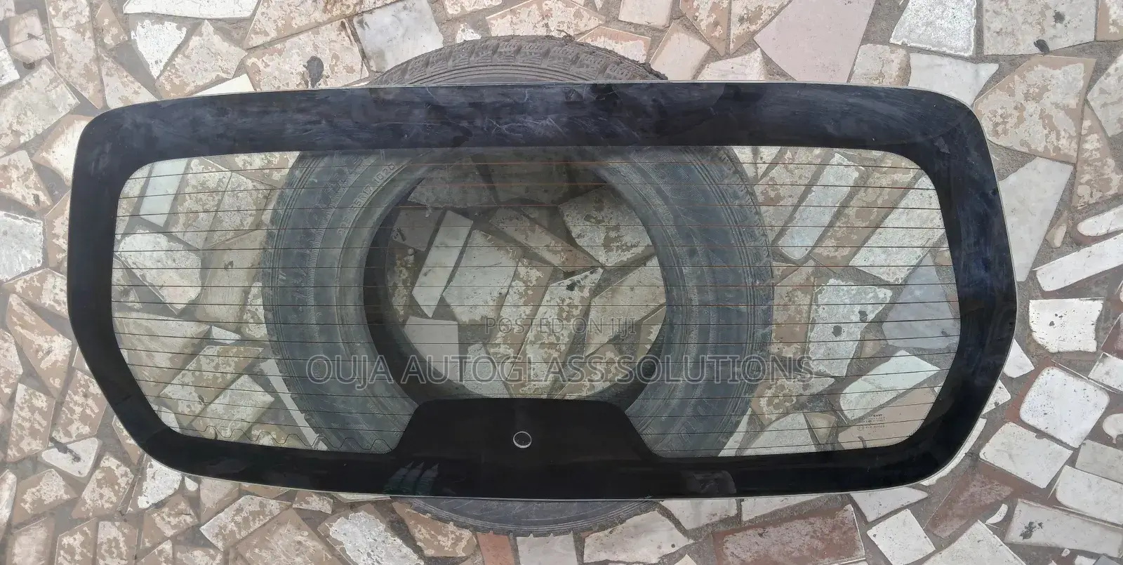 Peugeot Partner Panel Van 2008 Heated Back Tailgate Window Back Glass