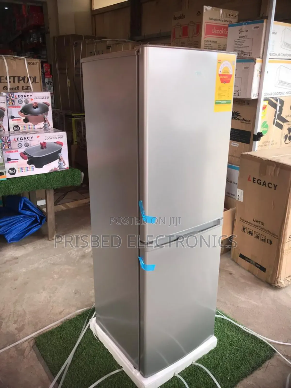 TCL Durable Double Door Fridge 142 Litres
