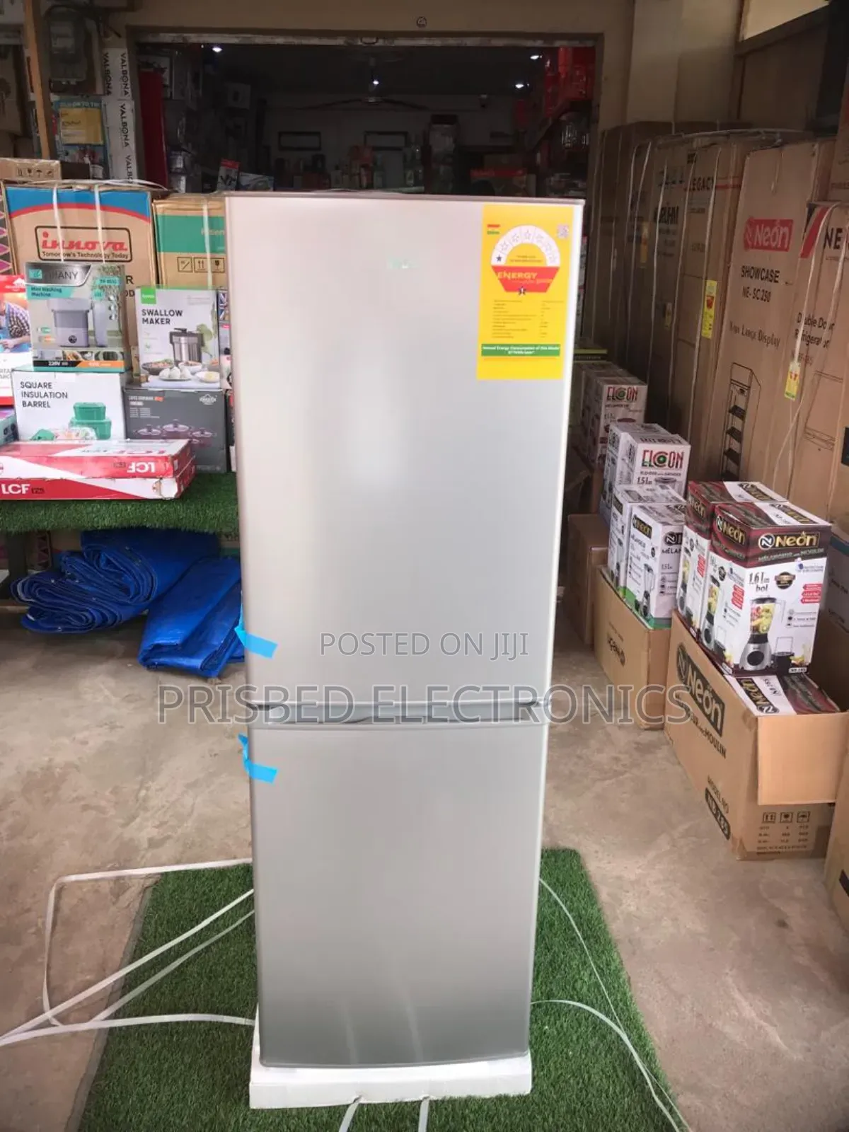 TCL Durable Double Door Fridge 142 Litres