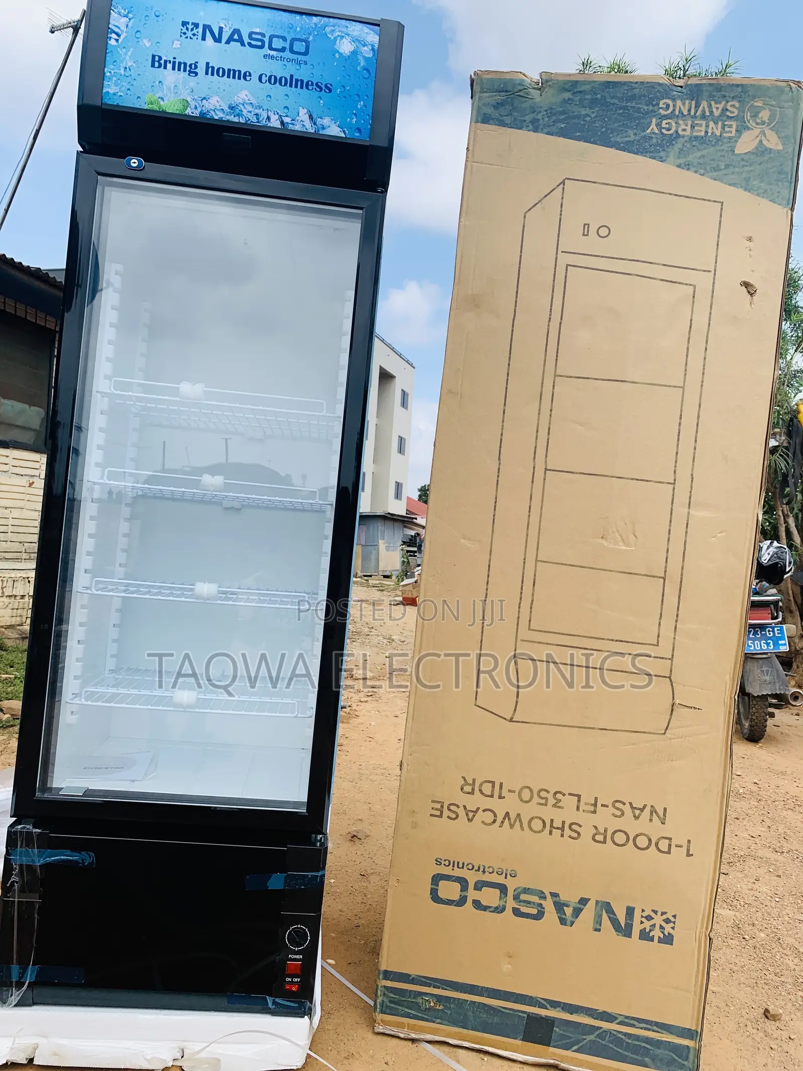 Single Door Nasco 288-Litres Display-Fridge